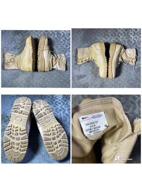 Belleville 300 Des ST Hot Weather Steel Toe Boot Size 8 R